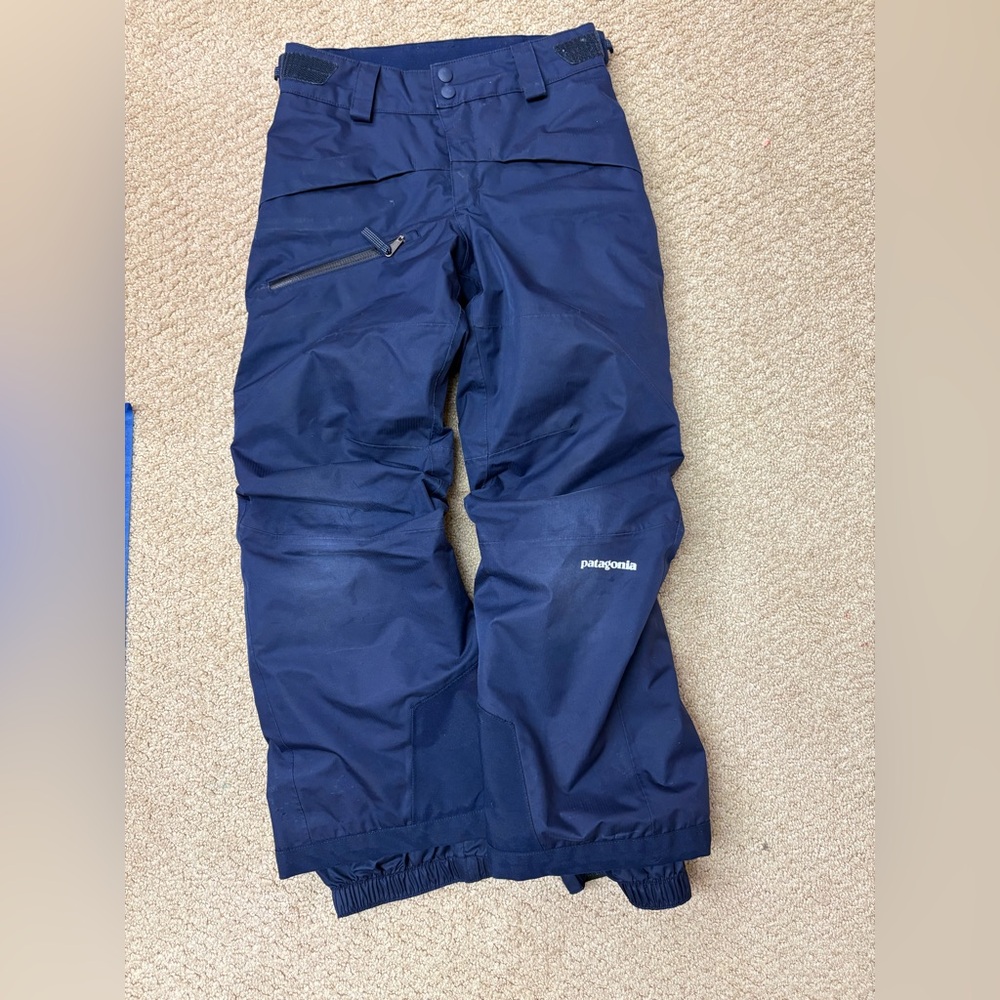 Patagonia kids snow pants size 7-8